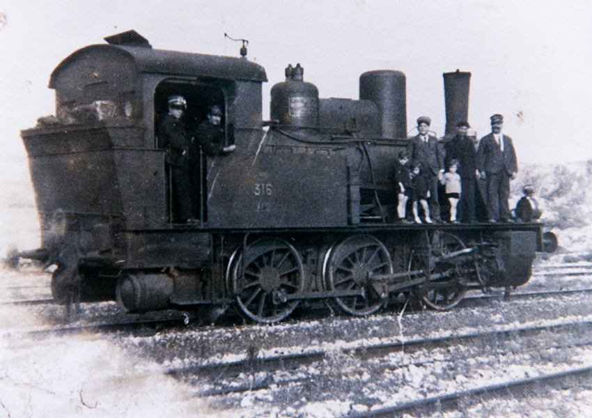 Locomotiva a vapore N. 316 FSE