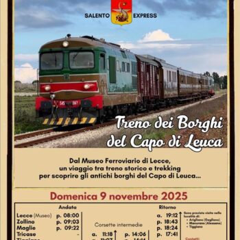 Treno di Borghi del Capo di Leuca