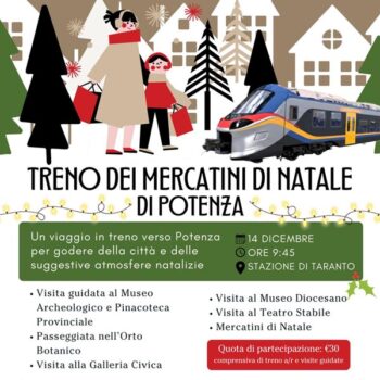 Locandina Treno Mercatini Potenza