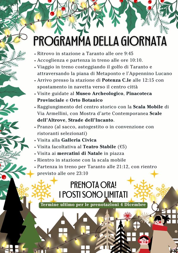 scheda Treno Mercatini Potenza